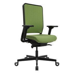 Wagner - W1C Low Bürostuhl Rückenlehne Flachpolster