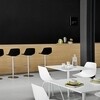 la palma - Brio Fix 72 - Table de bistrot châssis blanc