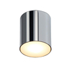 Mawa Design - Warnemünde 23 LED Deckenleuchte - chrom/glänzend/H 11cm, Ø 9cm/2700° K / 800 lm CRI>90/inkl. Konverter