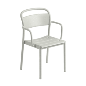 Muuto - Linear Steel Gartenarmlehnstuhl