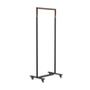 FROST - Bukto Wardrobe With Wheels 60cm - black-copper/WxHxD 63,8x156x45cm/with 4 wheels, 2 stops