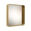 ClassiCon - Cypris - Miroir mural carré - laiton/cristal/70x70cm