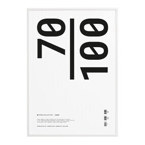 Paper Collective - Cadre de l'image Frame blanc