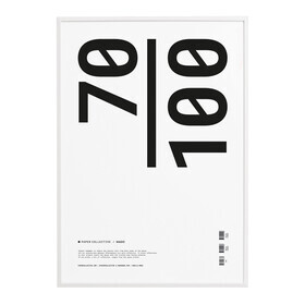 Paper Collective - Cadre de l'image Frame blanc