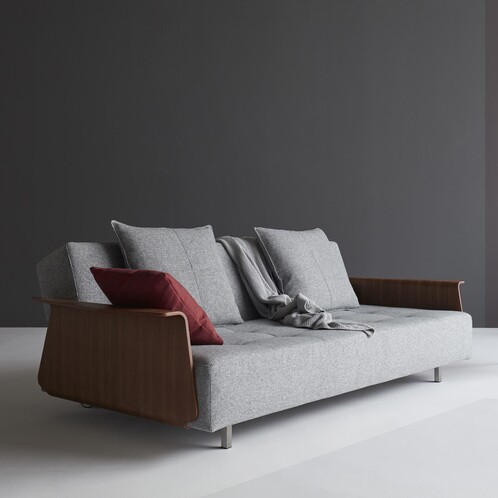 Long Deluxe Living AmbienteDirect Schlafsofa Excess | mit Armlehnen Innovation Horn 245x114cm