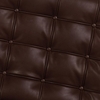 Knoll International - Barcelona Relax Chair - dark brown/frame chrome/leather Venezia/Special Edition