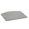 Hey-Sign - Thonet S43 - Zitkussen antislip - lichtgrijs gemeleerd/vilt/36 x 37cm