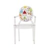 Kartell - Lou Lou Ghost - Chaise d'enfant avec motif - transparent/motif sketch/LxPxH 40x37x63cm