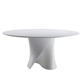 MDF Italia - S Table Dining Table White Base