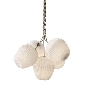Le Klint - The Bouquet hanglamp me 5 lampenkappen
