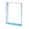 Kartell - Only Me - Miroir 50x70 - bleu/transparent