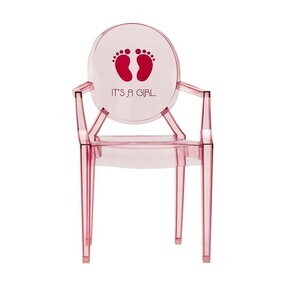 Kartell - Lou Lou Ghost Kinderstuhl mit Motiv