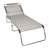 Jan Kurtz - Fiam Amigo Big Lounger - grey/synthetic fabric/LxWxH 207x75x40cm/aluminium frame
