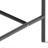 Richard Lampert - Eiermann 2 Table Frame size 2 - black/Set Height Adjustment 3,5cm/eccentric/135 x 66 x 78cm