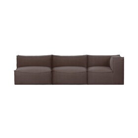 Ferm Living - Modulable canapé 3 places accoudoir droite Catena