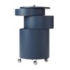 VerPan - Barboy - Conteneur sur roulettes - bleu/H 72,5cm / Ø 38cm