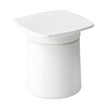 Kristalia - Degree Hocker/Beistelltisch - weiß/Polypropylen