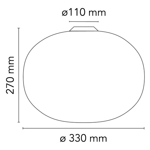 Flos Glo Ball C1 Ceiling Lamp | AmbienteDirect