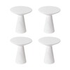 Schönbuch - Cone Set Of 4 Hooks - white/open-pored