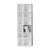 Piure - Nex Pur Rack 70x211.5x36cm - white/wood fibreboard lacquered matt/12 boxes