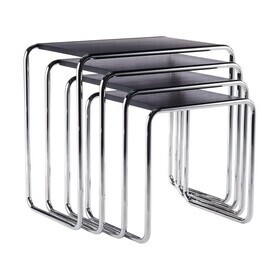 Thonet - B 9 Beistelltisch 4er Set Buche