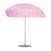Jan Kurtz - Hawaii - Parasol Ø 200cm - roze/polyester/met scharnierende verbinding/zonder onderstel