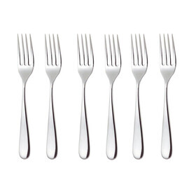 Alessi - Nuovo Milano- Set de 6 fourchettes de table