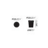 Vitra - Happy Bin S - Corbeille  - dessin au trait