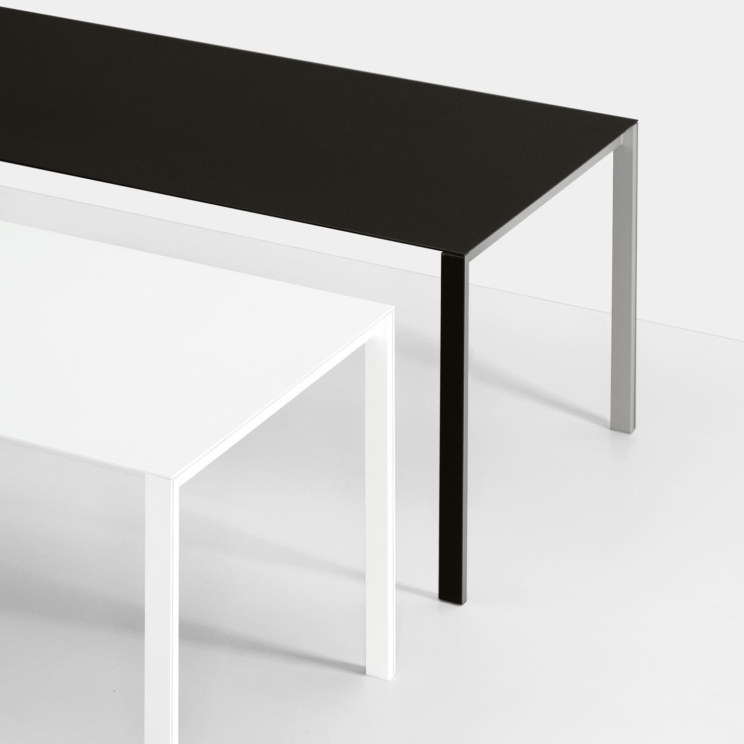 Kristalia Thin K Longo Aluminium Table Ambientedirect