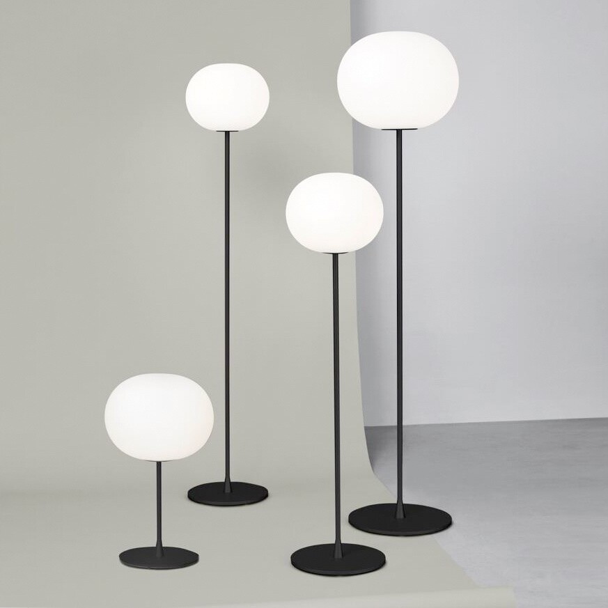Flos Glo Ball F1 Floor Lamp Ambientedirect - Flos Glo Ball S2 Ceiling Light White