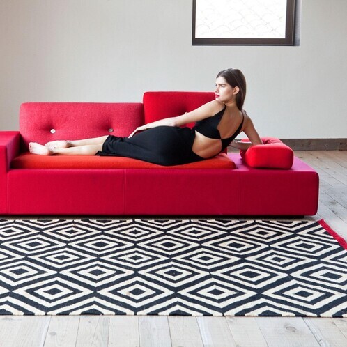 Nanimarquina - Mélange Pattern 1 Kilim / Wollteppich