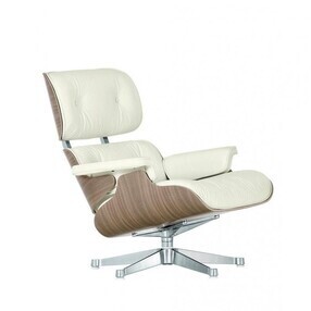 Vitra - Fauteuil pivotant Eames Lounge Chair cuir