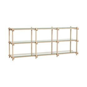 HAY - Woody Low Shelf Glass