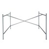 Richard Lampert - Eiermann 1 Table Frame eccentric - chroom/incl. hoogteverstelling 3,5cm/excentrisch/110 x 66 x 78cm