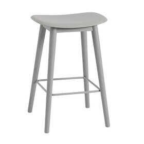 Muuto - Fiber - Barkrurk met houtframe 65cm