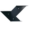 B-Line - Fin Modular Shelf Set Of 2 Pieces - black