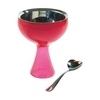 Alessi - Big Love Ice Cream Bowl with Spoon - magenta