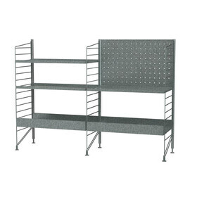 String - String System Outdoor Shelf Unit 116x85x60cm