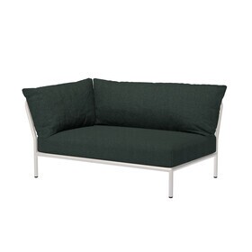 HOUE - Level 2 tuin sofa links onderstel gedempt wit