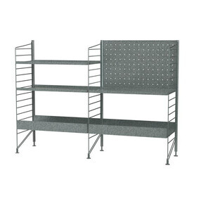 String - String System Outdoor Standregal 116x85x60cm