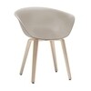Arper - Duna 02 4203 Chair With Wood Frame - beige/frame oak
