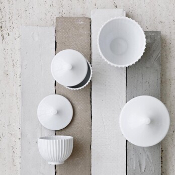 Lyngby Porcelæn - Lyngby Bonbonniere Porzellan