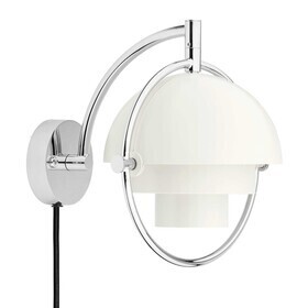 Gubi - Multi-Lite Wandleuchte Gestell Chrom