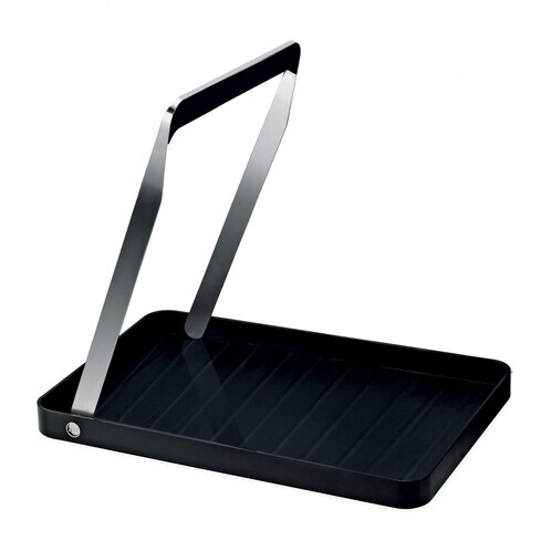 Stelton - Take away - Plateau - noir/inox/47x31cm