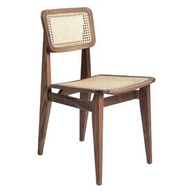 Gubi - C-Chair All French Cane stoel