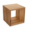 Jan Kurtz - Cubus - Table d'appoint / tabouret bois - chêne/42x42x42cm