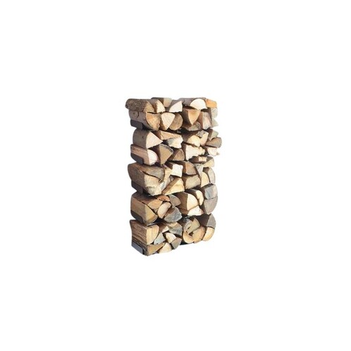 Radius - Wooden Tree Firewood Shelf small - black/Size 2/HxW 90x61cm