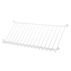 String - String système - Porte-revues métal 78x30cm - blanc/PxHxP 78x15x30cm