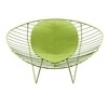 Arper - Leaf Easy Chair - green/steel