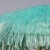 Jan Kurtz - Hawaii - Parasol Ø 200cm - turkoois/polyester/met scharnierende verbinding/zonder onderstel